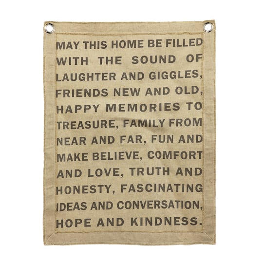 This Home Fabric Sign Wall D&#xE9;cor by Ashland&#xAE;
